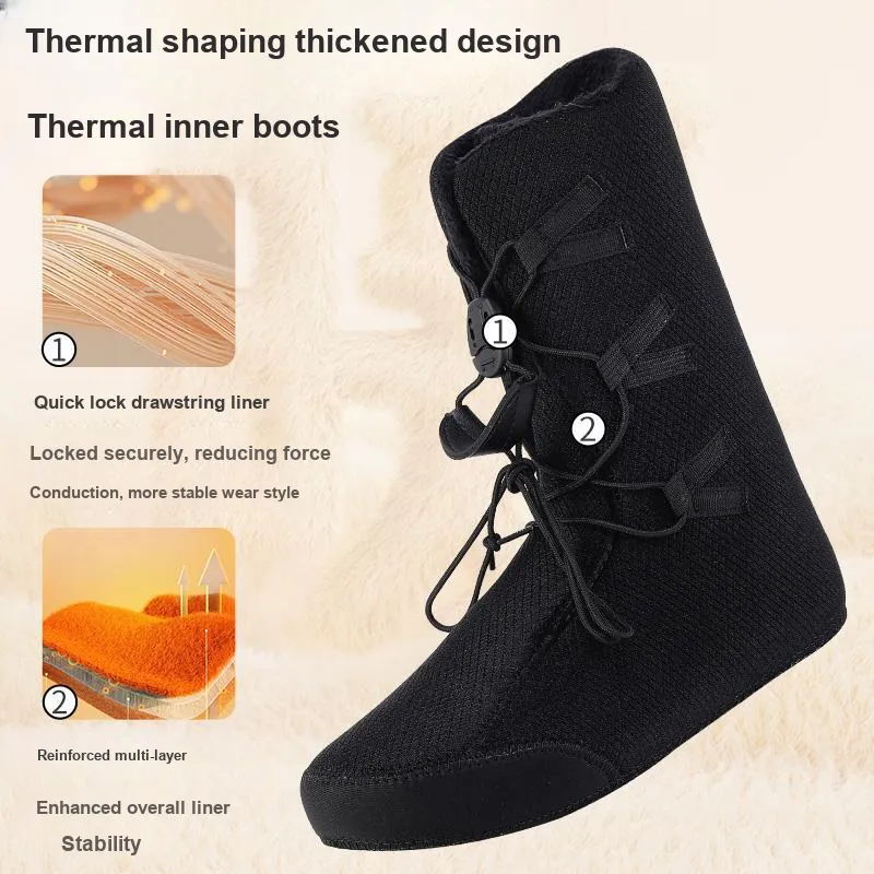 KUFUN Single Snowboard Ski Boots Unisex-5