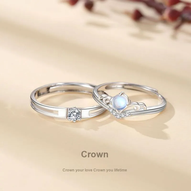 MISS TOOYA S925 Silver Rings Unisex-1