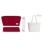 [Three-Piece Set Glacier White]Open Top Liner+Bottom Pad+Shoulder Pads