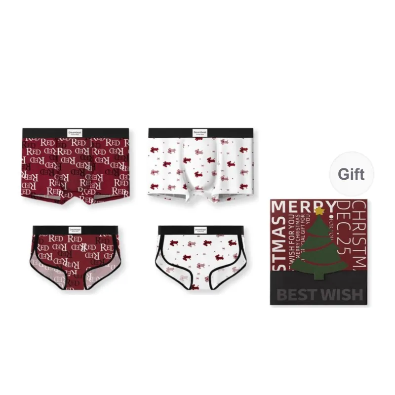 Qiao Ni Tong Underpants Unisex Gift Box Combination-7