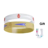 Light-Sensing White+Earthy Yellow (2 Pack) with Free Basketball Socks
