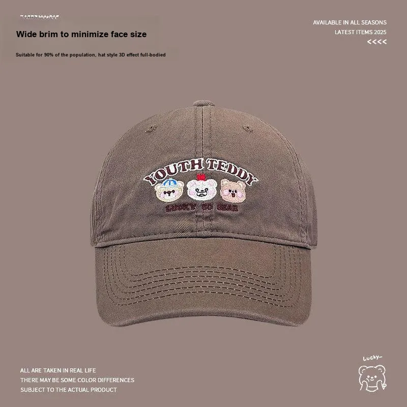 Yi Bu Kang Cotton Baseball Caps Women's-9