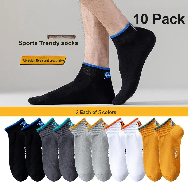 Cotton Gene No Show Socks Men's-1