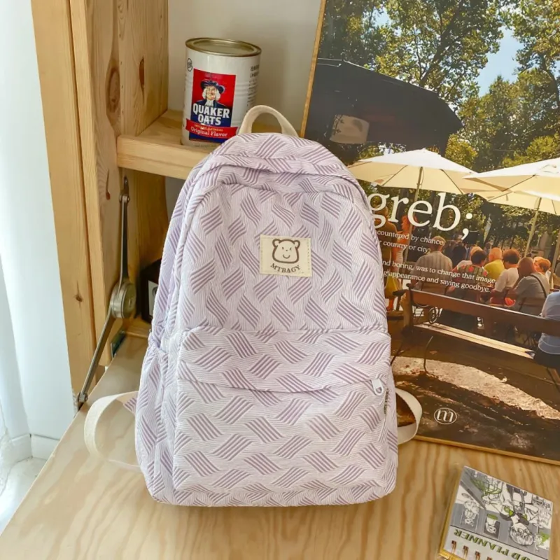 URBAN FOREST Nylon Backpack Women's Multicolor-5