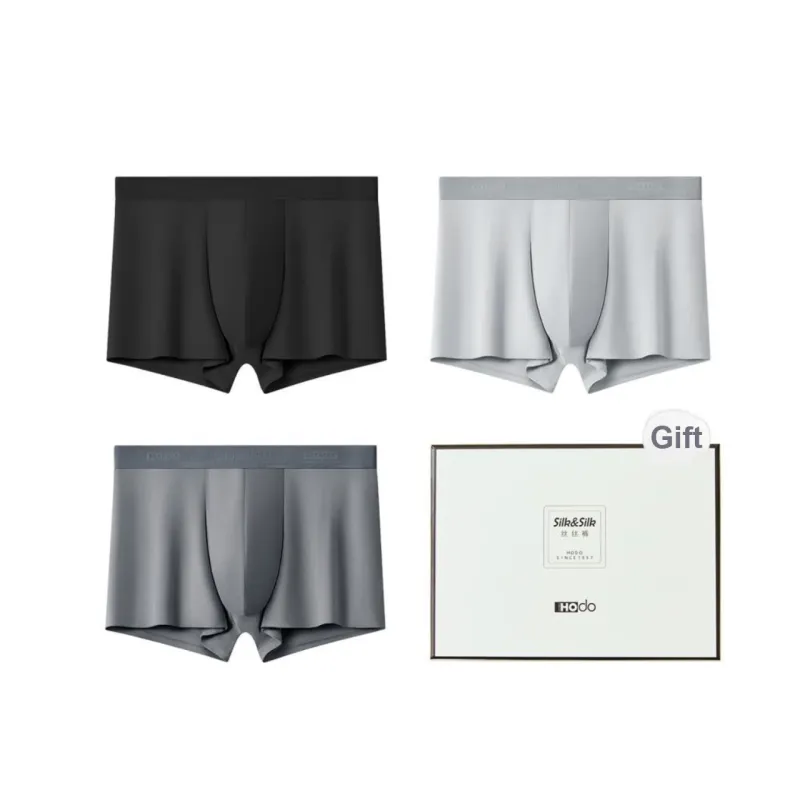 Red Bean Underpants Men's Shopping Bag 3 Pack-5