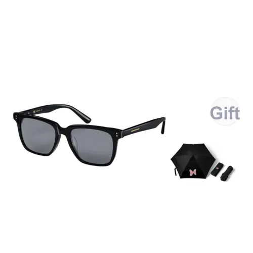 Rayban round sunglasses in gray marble ombre