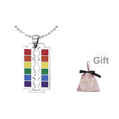 Wakfu Ожерелья из титанового сплава Унисекс