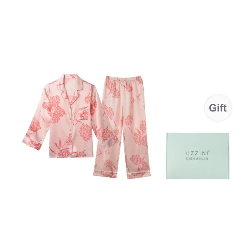 IIZZINI Pajama Set Women's Pink-1