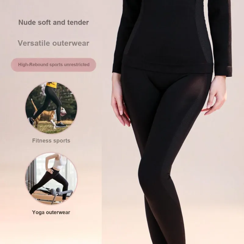 JUNEROSE Women's Thermal Pants-2