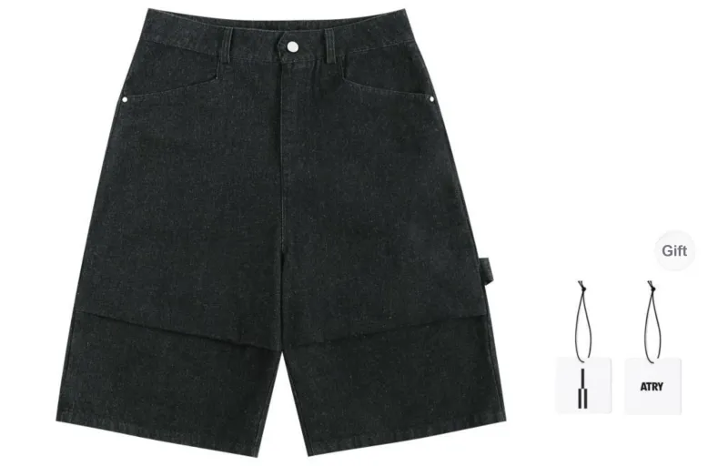 Atry Casual Shorts Unisex Blue-0