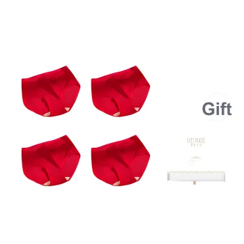 XIA.WA.ZHI.XIU Underpants Women's 4 Pack Gift Box Set