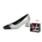Silver+Shopping Bag