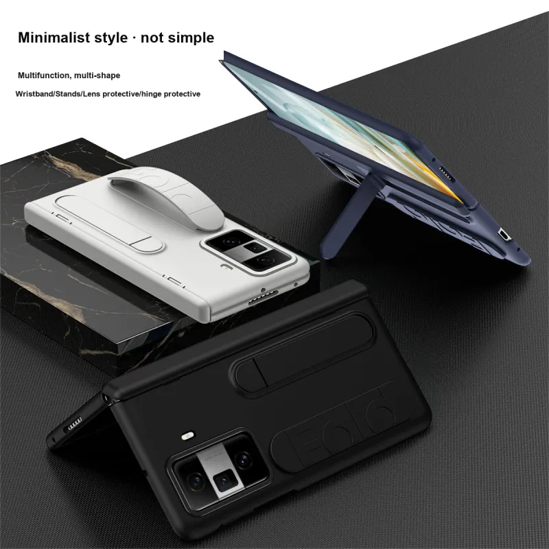 YINZHESHAN PC Material Upright Wrist Strap Holder Phone Cases Compatibility Honor Magic VS 3-3