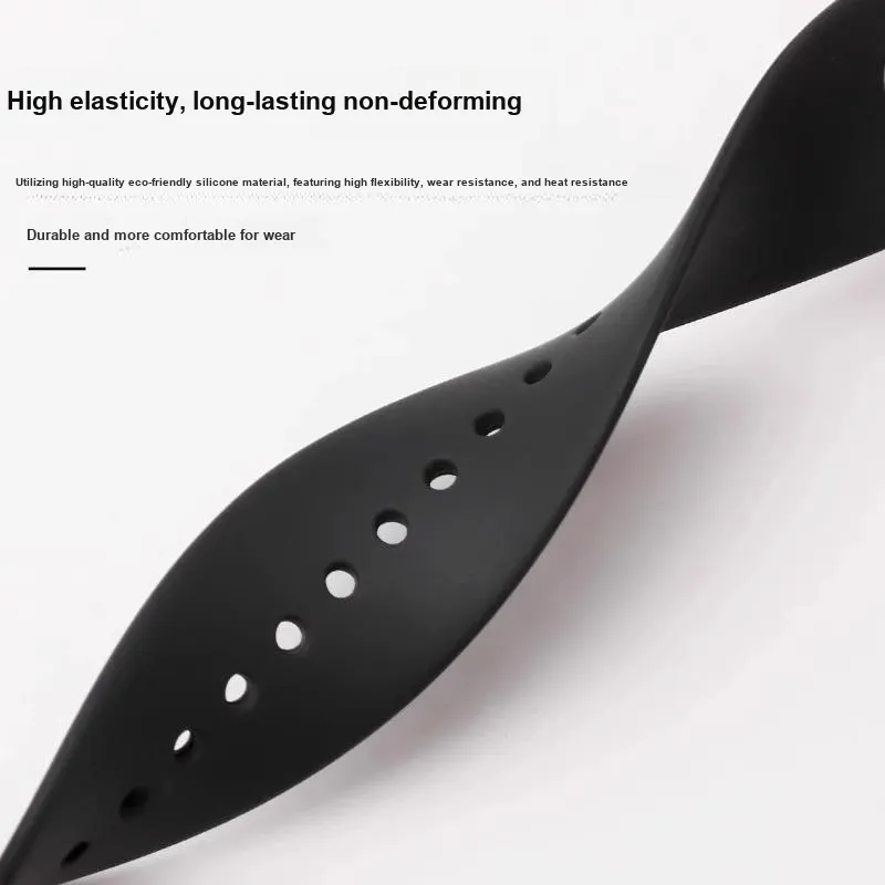 CHUANGYIDA OPPO Compatibility Watch Band 145~210mm Silicone Material-1