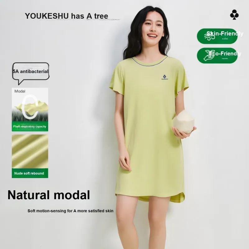 YOUKESHU Nightgown Women's Shopping Bag-7