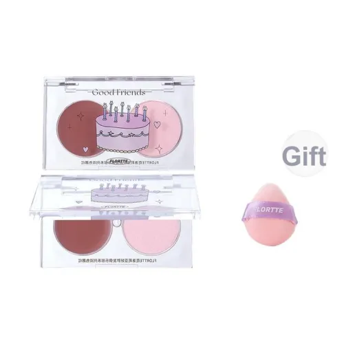 FLORTTE Fat Friend CLUB Collection Два Тон Румяна МНОГОЦЕЛЕВЫЙ Крем Легко Смесь Корректирующий Тон Кожи