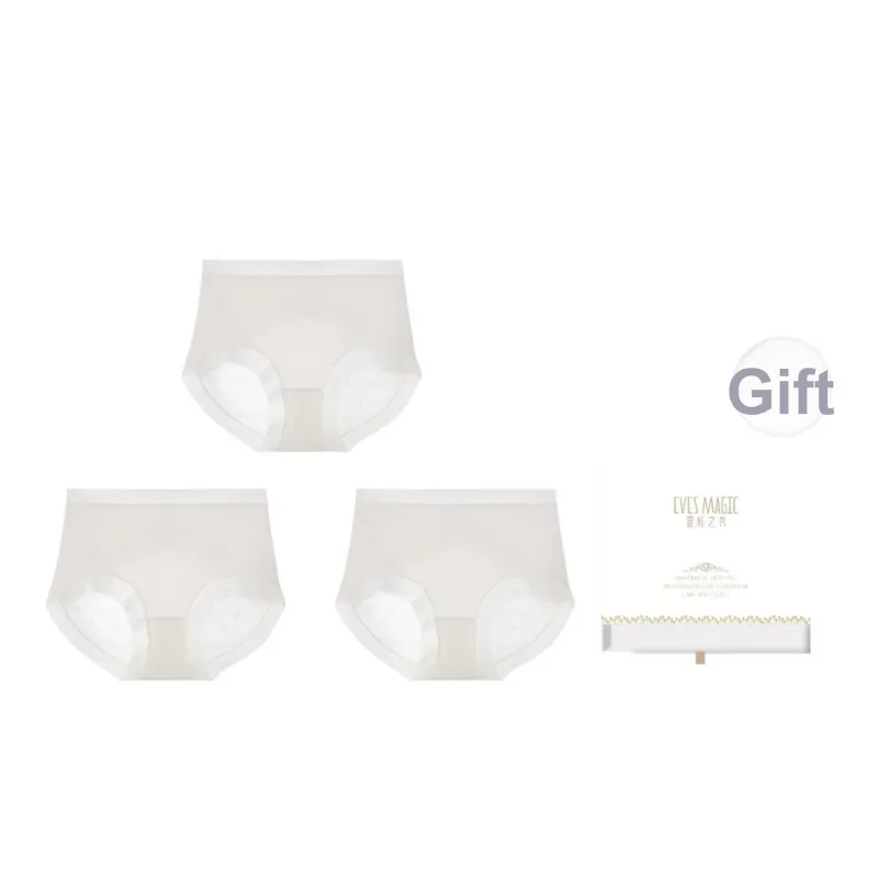 XIA.WA.ZHI.XIU Underpants Women's Shopping Bag 3 Pack-0