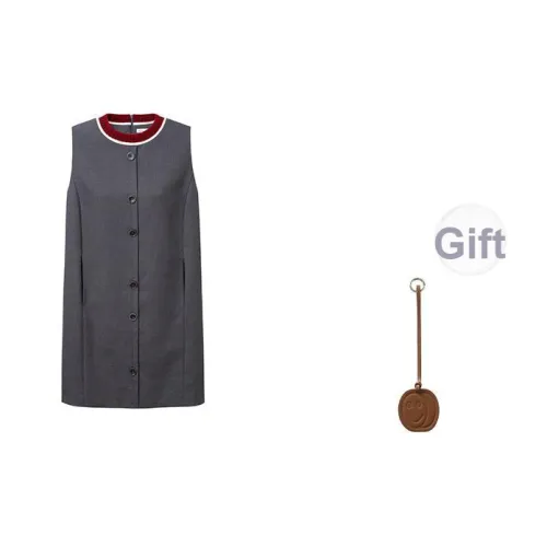 Self Who Без рукавов Платье Женское Серое