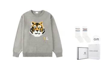 Charlie Luciano Sweater Unisex Gray