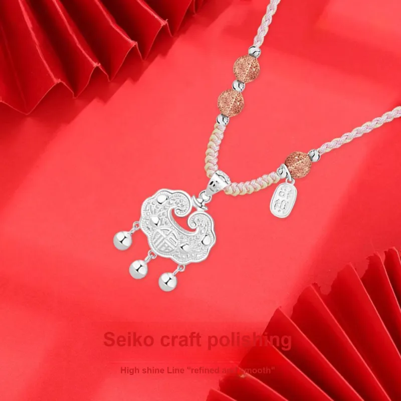 MGS Sterling Silver Necklaces Women's-18