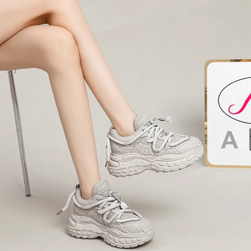 ABIDJAN Low-Top Chunky Sneakers Women's-17