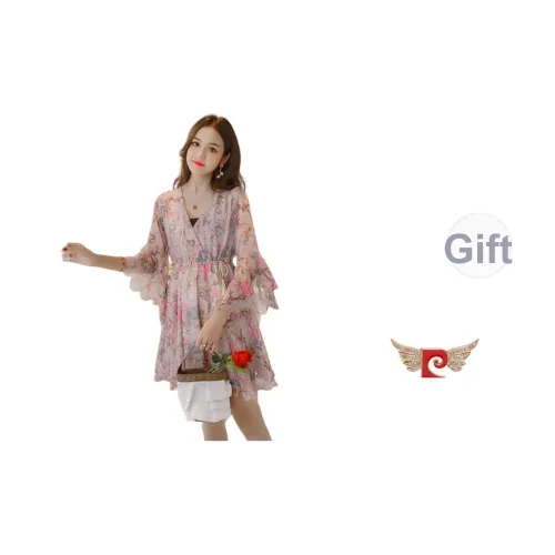 PIERRE CARDIN Короткий рукав Платье Женское