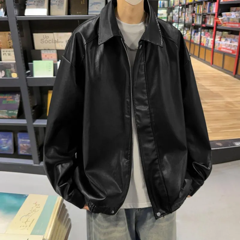 ZONEiD Leather Jackets Unisex-10