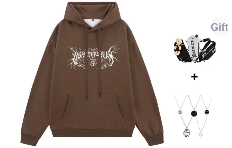 LIGHTNING BEAR Sweatshirt Unisex-11