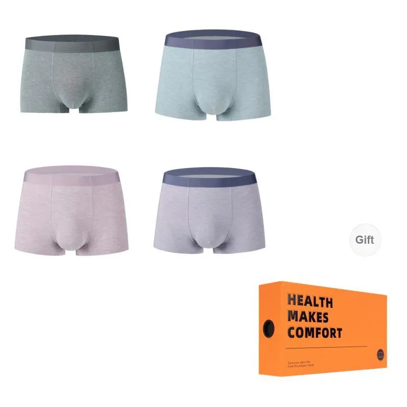 Vine Color Underpants Men's 4 Pack-4