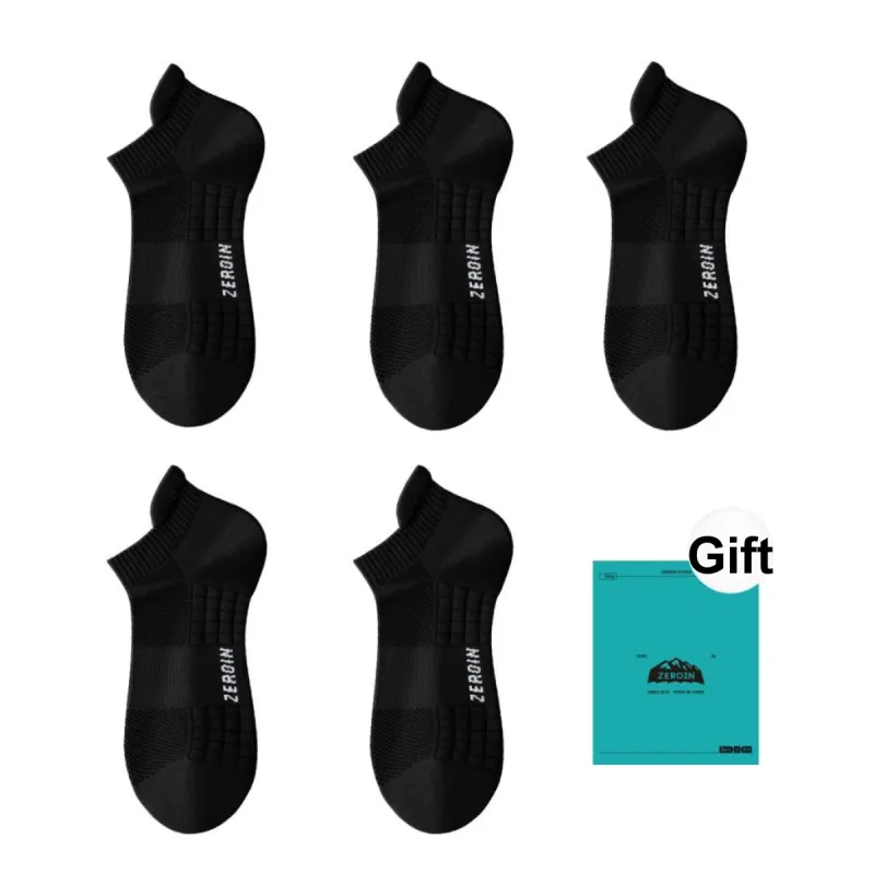 ZEROIN Ankle Socks Unisex Shopping Bag 5 Pack-7