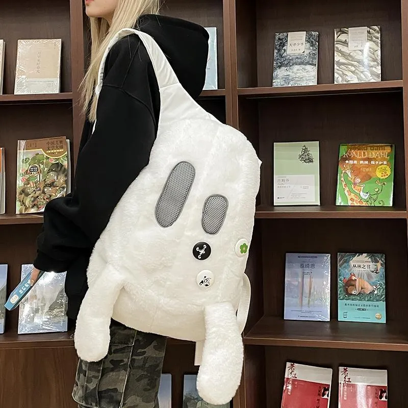 Debecca Plush Backpack Regular Unisex Multicolor-5