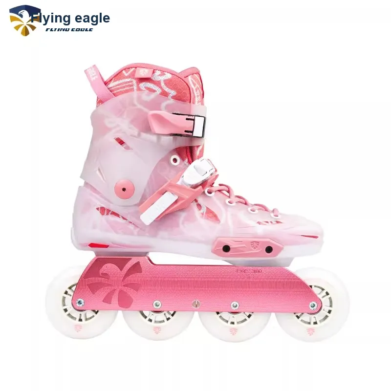 FLYING EAGLE Inline Skates Unisex Coral Pink-4