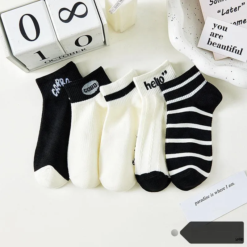 Gentle Welcome Ankle Socks Women's 5 Pack-11