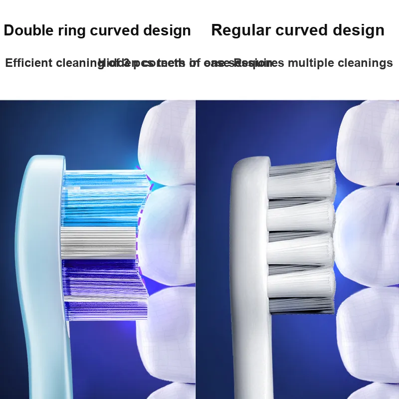 EIYEAH Compatible With Usmile Electric Toothbrush Heads Professional Soft Hair All Replacement-12
