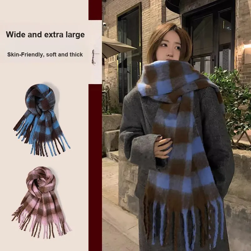 NANJIREN Knit Scarves Unisex-4