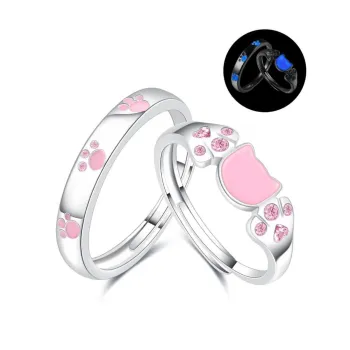 CAREBEARS 999 Fine Silver Rings Unisex