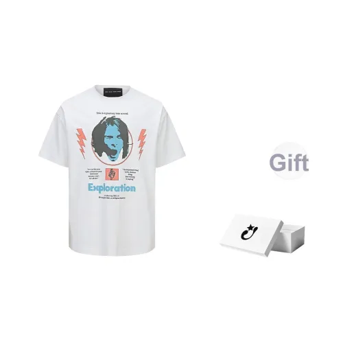 CEEC LA Короткий рукав T-рубашки унисекс белый