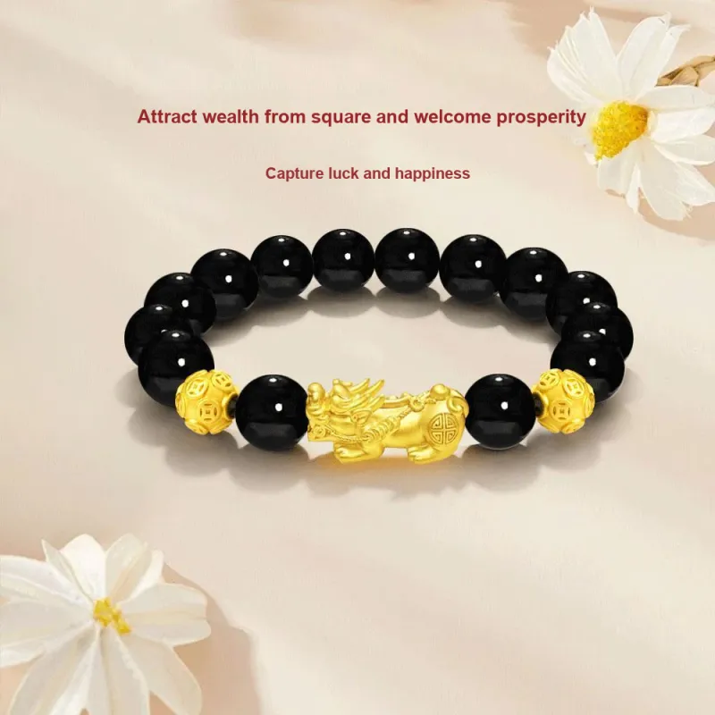 Master Kim Agate Bracelets Unisex-2