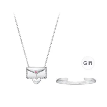 Colev Kie S925 Silver Necklaces Women's Silver