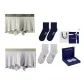 2 Pack Box[Olive Green+Light Gray][Long Staple Cotton Socks × 2 Pack]