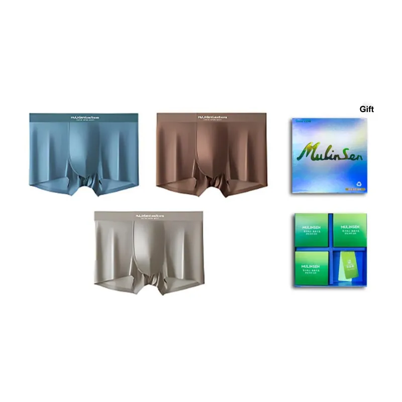 Mulinsen Underpants Men's 3 Pack Gift Box Set-10