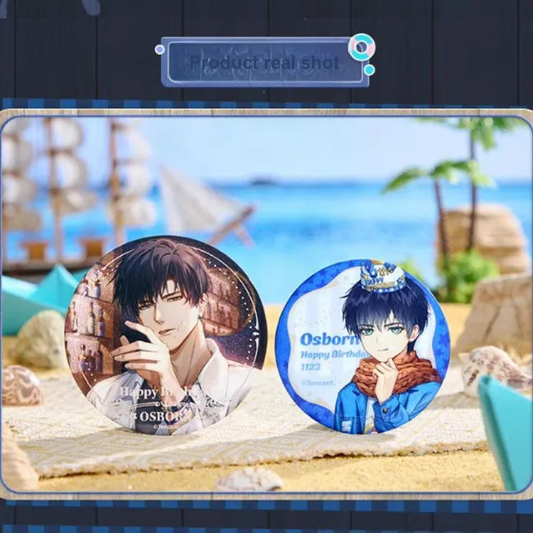 The Love Of Light And Night Xiao Yi 2023 Birthday Collection, Set, Tinplate Badges-3