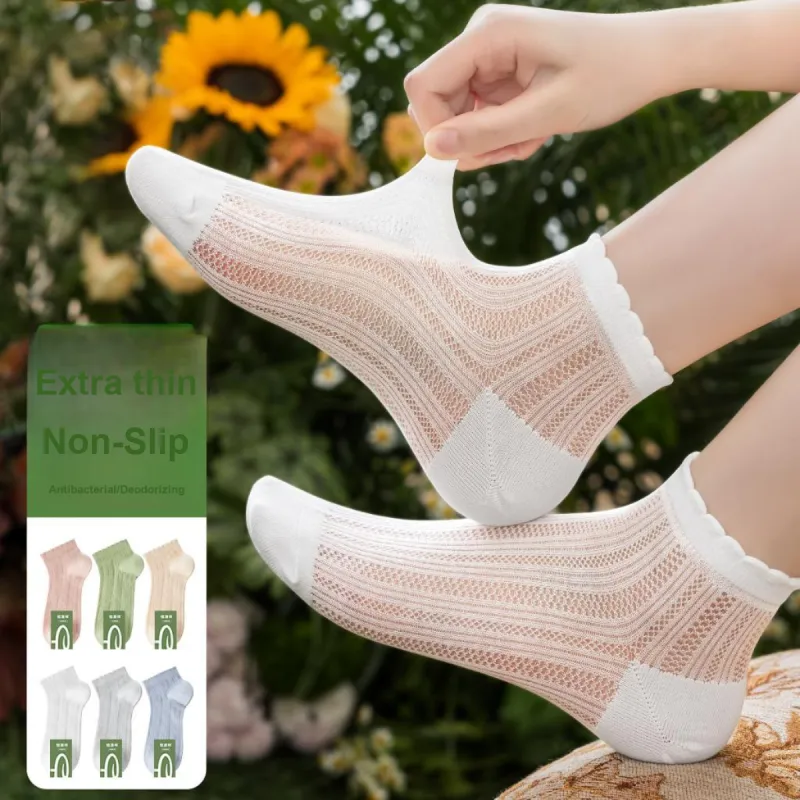 H YXIANG Ankle Socks Women's 6 Pack-7