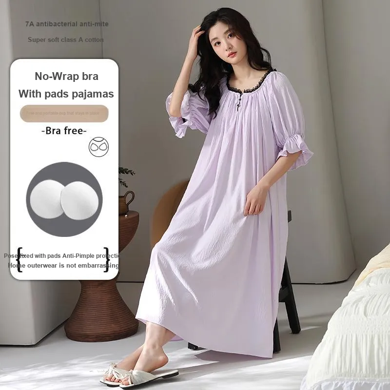 MADALLO Women's Nightgowns-4