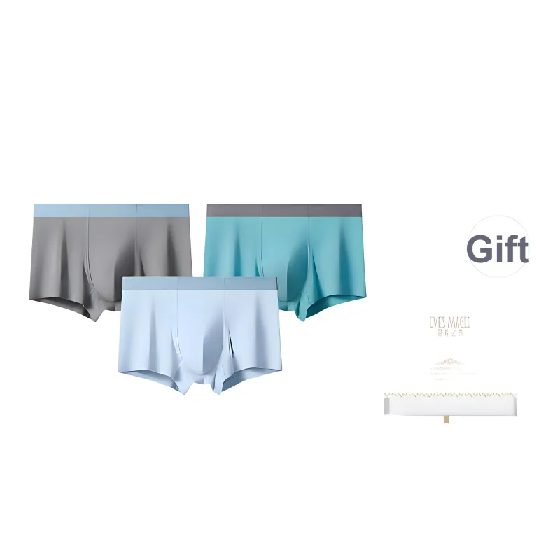 XIA.WA.ZHI.XIU Underpants Men's Shopping Bag 3 Pack-30