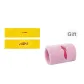 Yellow Hair Band+023 Pink Wristband