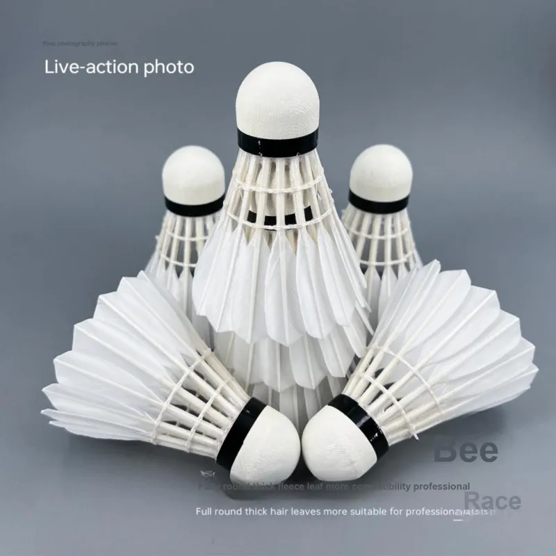 Antarctic Winds Silver Wind 12 Pack Gaoyou Duck Feather All Round Duck Feather Indoor Shuttlecocks-4