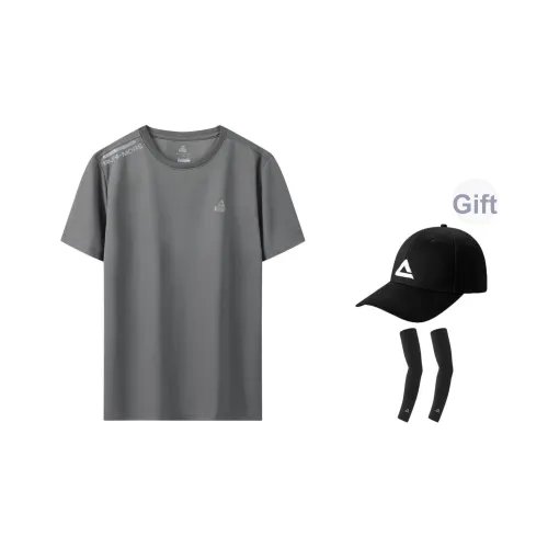 PEAK RIGHT series T-Shirt Унисекс Серый