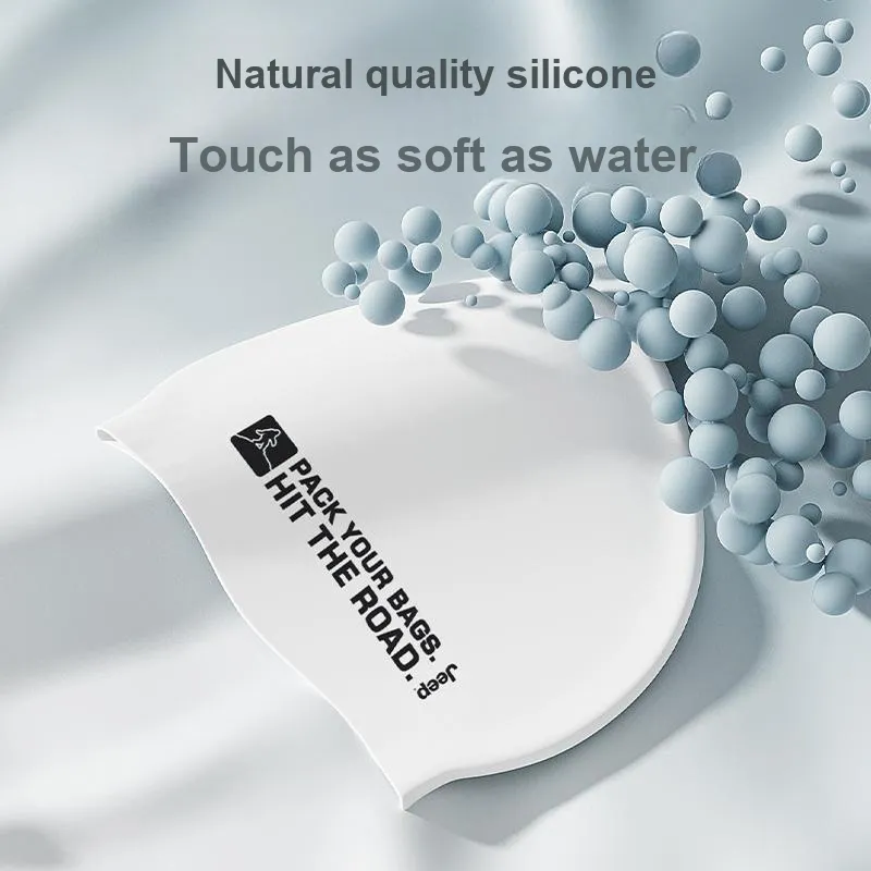 Jeep Swimming Caps Silicone Unisex-4