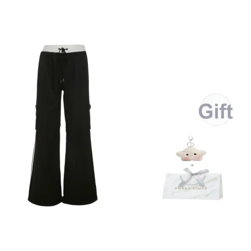 EVPGB Black Women's Casual Pants EVPGB Черные Женские Повседневные Брюки